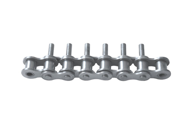 不銹鋼短節距輸送鏈附件(加長軸銷） Stainless steel short pitch conveyor chain with extended pins